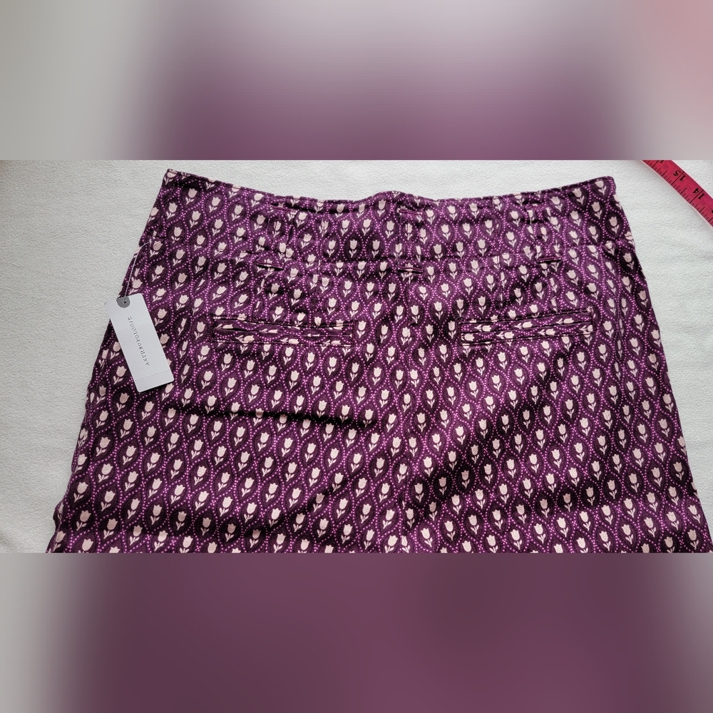 Purple Patterned Pants 14T - Picture 9 of 11